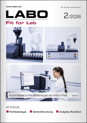 LABO - Zeitschrift für Analytik, Labortechnik, Applikationen in Routine und Forschung<br /> LABO - Zeitschrift für Analytik, Labortechnik, Applikationen in Routine und Forschung